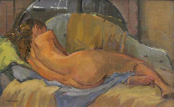 Nude on chaise longue, 2009