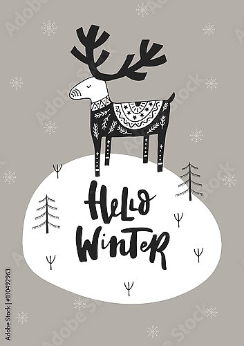 Постер Hello winter
