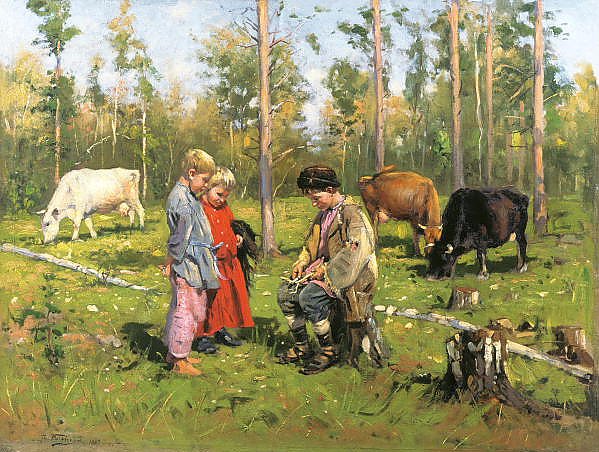 Пастушки. 1903