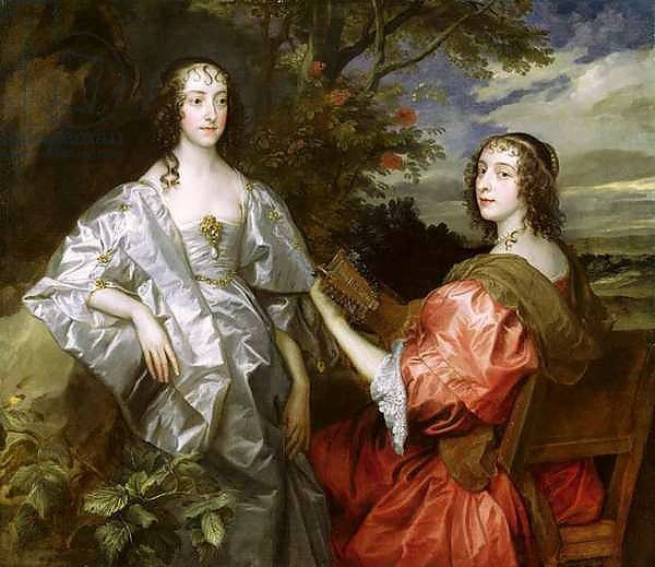Katherine Countess of Chesterfield, and Lucy Countess of Huntingdon, c.1636-40