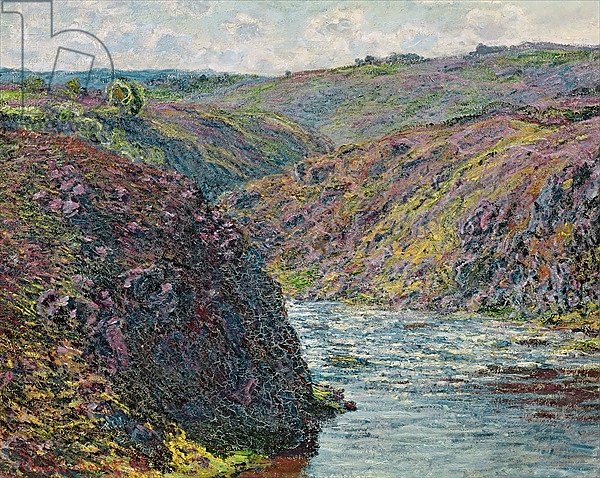 Ravines of the Creuse at the End of the Day, 1889