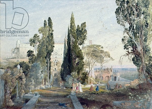 The Villa d'Este, 19th century