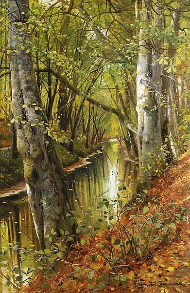 A Wooded River Landscape, 1893