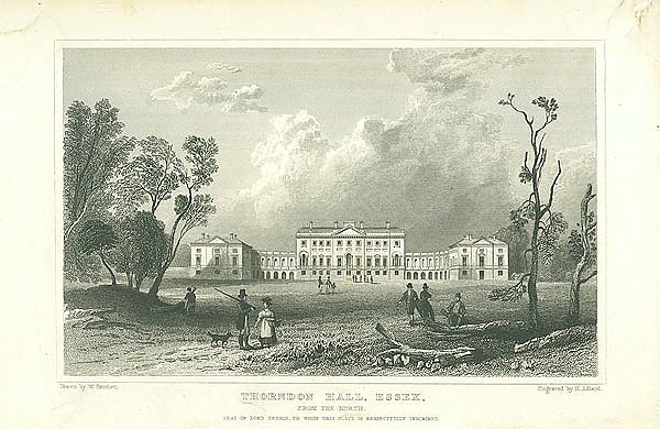 Thorndon Hall, Essex, from the North 1