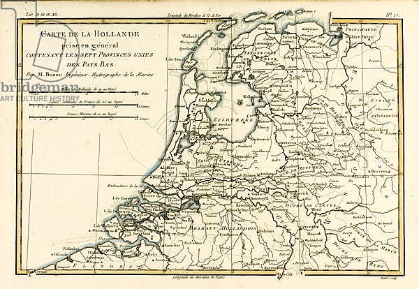 Holland Including the Seven United Provinces of the Low Countries, 1780