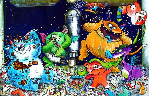 Monsters under the sink