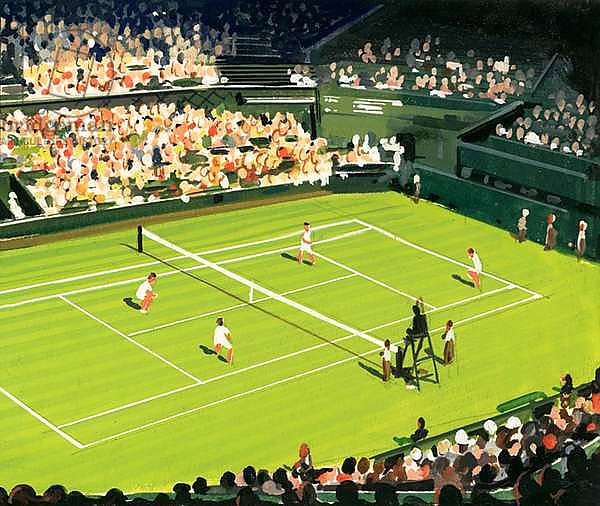The centre court at Wimbledon