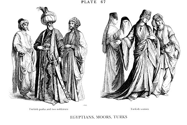 Egyptiens, Maures et Turcs, Egyptians, Moors, turks, 2