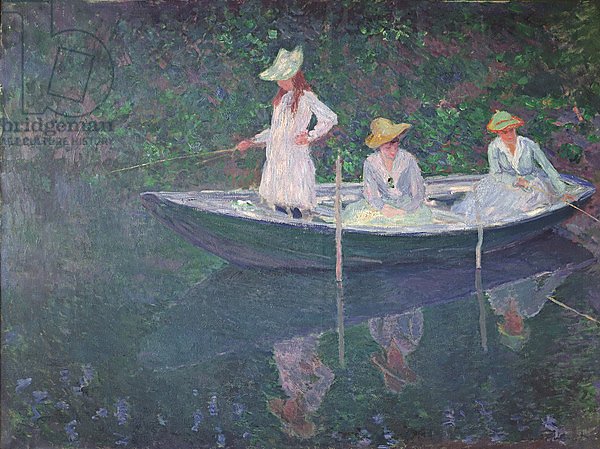 The Boat at Giverny, c.1887