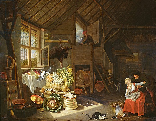 Interior of a farmhouse 1