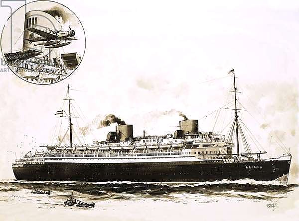 The steam liner Breman