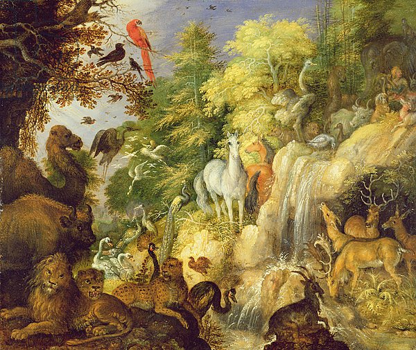 Orpheus with Birds and Beasts, 1622
