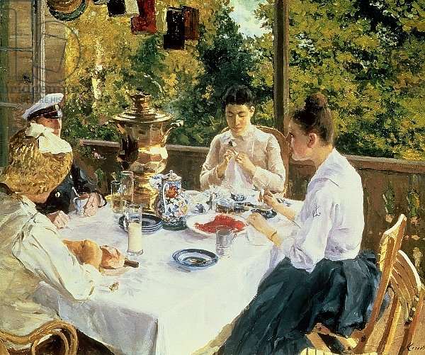 At the Tea-Table, 1888