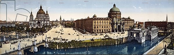 View of Berlin at the turn of the century