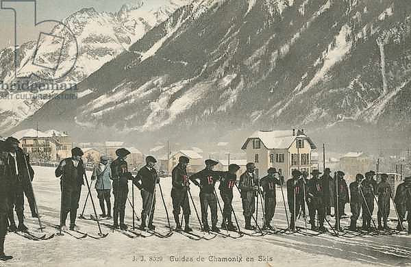 Ski Instructors at Chamonix