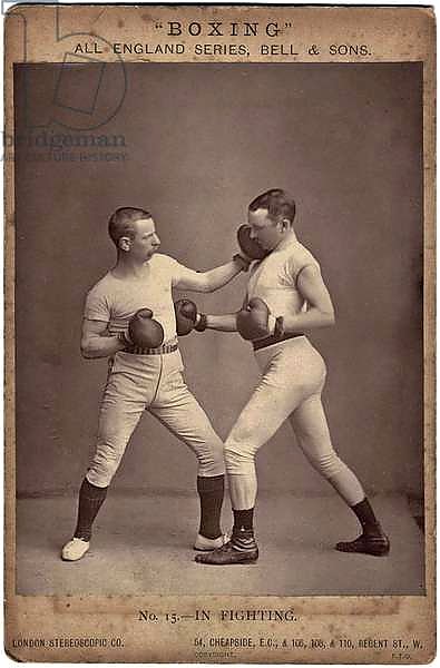 Boxing match, c.1890