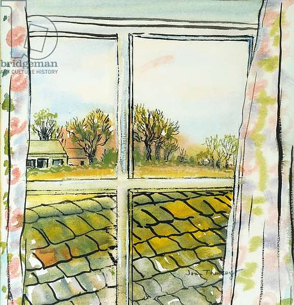 Through the Cottage Window Suffolk, 2010,
