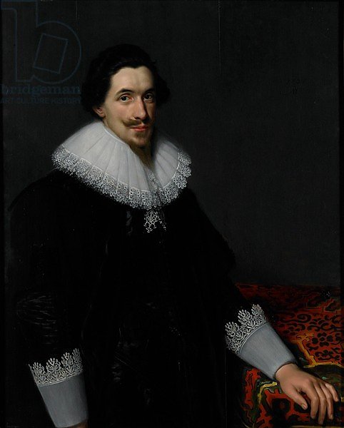 Portrait of Lucas van Voorst, 1628
