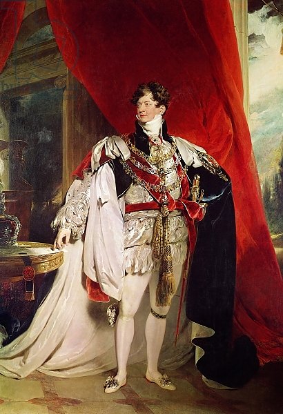 The Prince Regent, later George IV in his Garter Robes, 1816