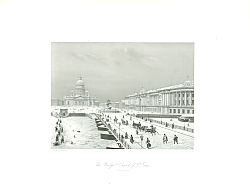 Постер Санкт-Петербург. Синий мост и Исакиевский собор 1