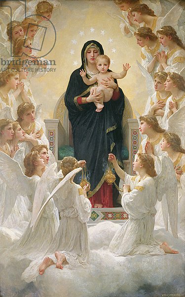 The Virgin with Angels, 1900
