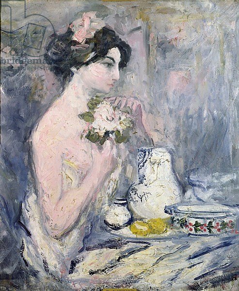 Woman with a Bouquet