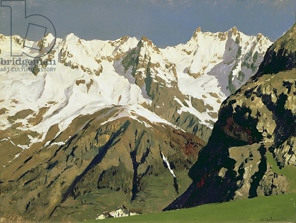 Mont Blanc Mountains, 1897