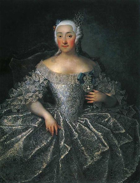 Портрет графини В.А.Шереметевой. 1746.