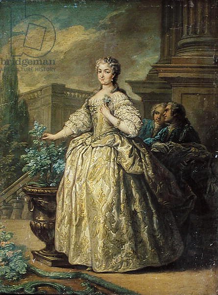 Portrait of Maria Leszczynska 1747