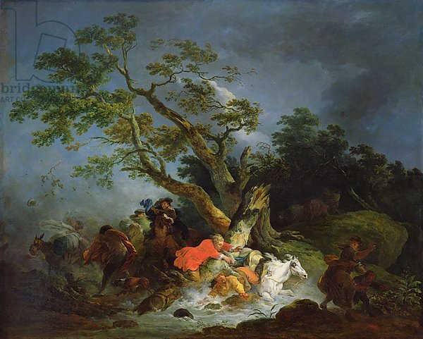 Travellers Caught in a Storm, c.1770