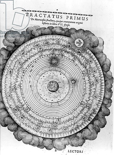 Construction of the cosmos, from Robert Fludd's 'Utriusque Cosmi Historia', 1619 2