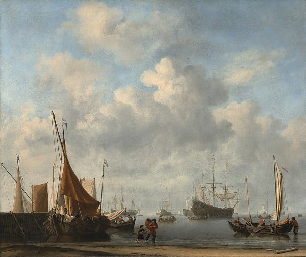 Entrance to a Dutch Port