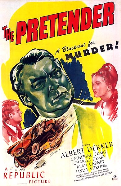 Film Noir Poster - Pretender, The