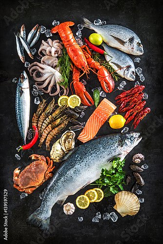 Свежая рыба и морепродукты 3