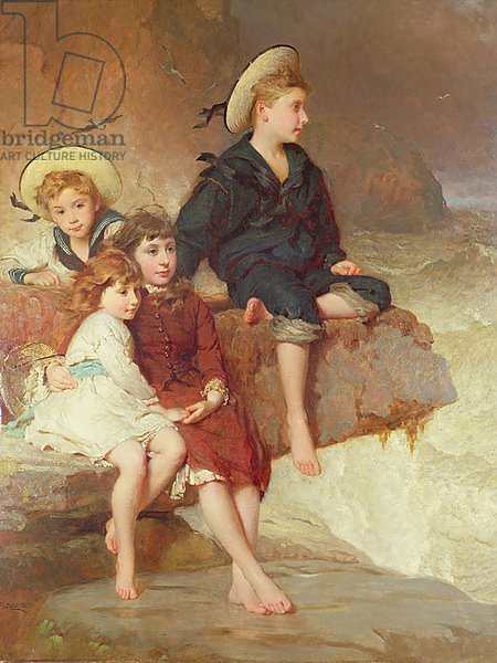 The Children of Sir Hussey Vivian at the Seaside