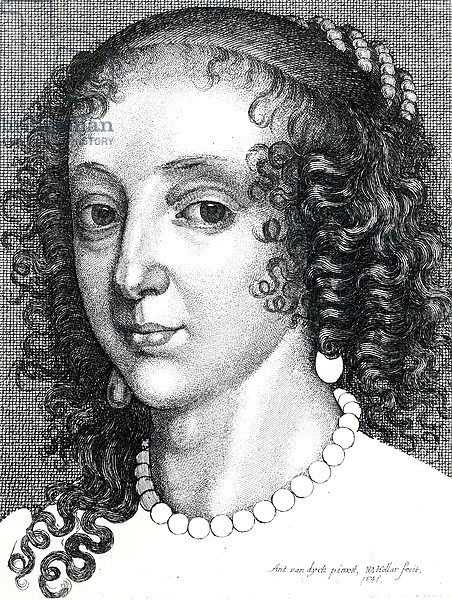 Queen Henrietta Maria, 1641