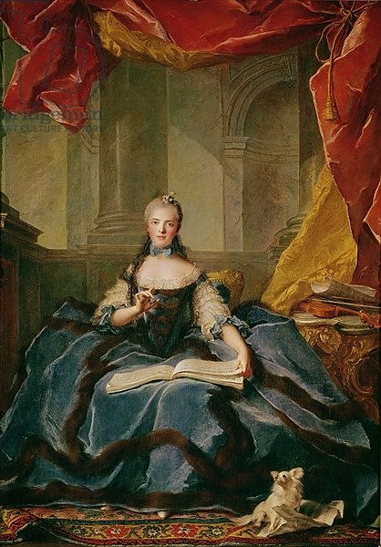 Madame Adelaide de France in Court Dress, 1758
