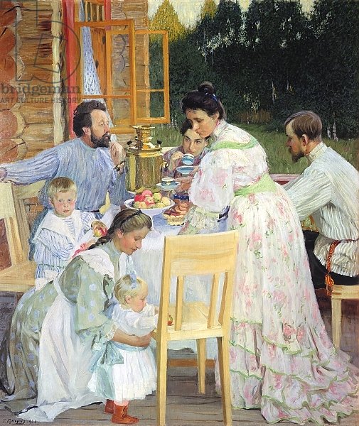 On the Terrace, 1906