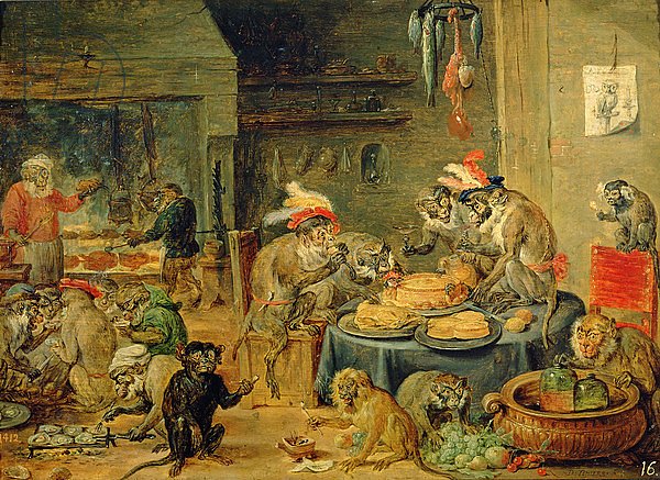 Monkey Banquet, 1810