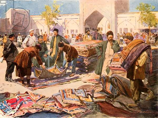 A Carpet Fair at Astrakhan