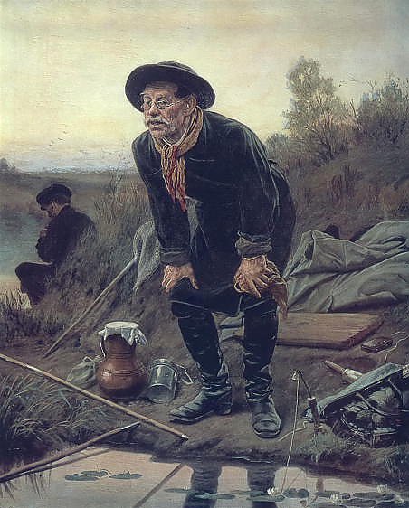 Рыболов. 1871