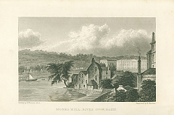 Постер Monks Mill, River Avon, Bath