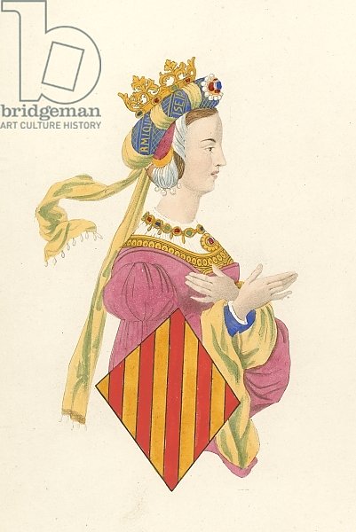 Постер Шоу Анри (акв) Queen Leanora of Arragon