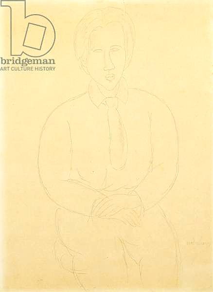 Portrait of Soutine Sitting, 1917