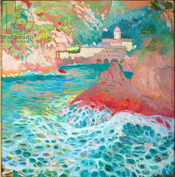 San Fruttuoso from the sea, c.1909