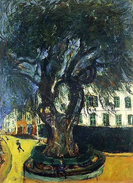 The Tree in Vence; L'Arbre de Vence, c.1929