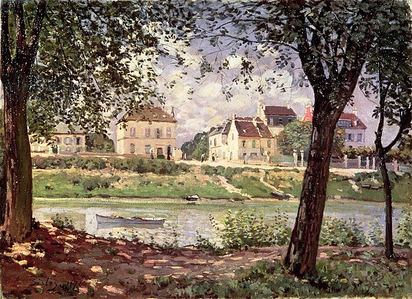 Villeneuve-la-Garenne, or Village by the Seine, 1872