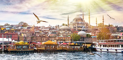 Турция, Стамбул. Вид на набережную 2