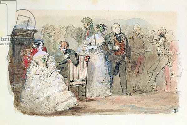 A Reception during the Reign of Louis-Philippe 1832