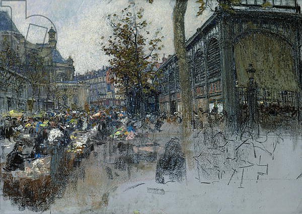 Study for Les Halles, 1893